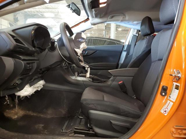 JF2GTAAC4JH204292 - 2018 SUBARU CROSSTREK ORANGE photo 7