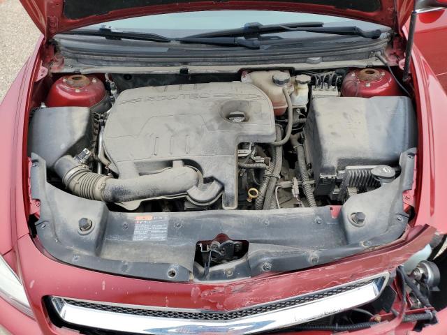 1G1ZC5E0XCF346250 - 2012 CHEVROLET MALIBU 1LT RED photo 11
