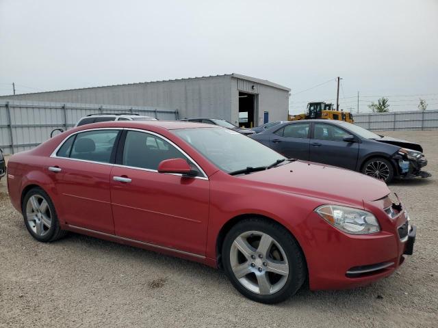 1G1ZC5E0XCF346250 - 2012 CHEVROLET MALIBU 1LT RED photo 4