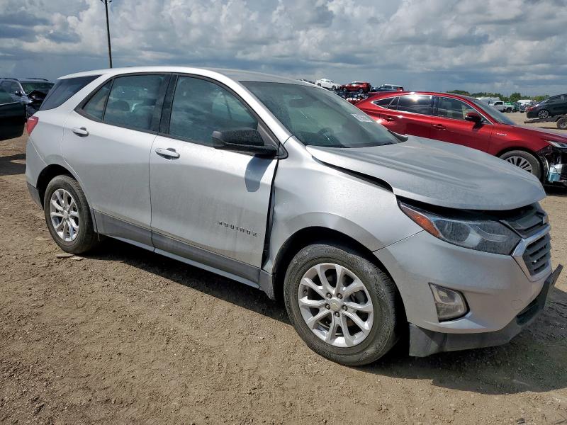 3GNAXHEV1JS578046 - 2018 CHEVROLET EQUINOX LS ვერცხლისფერი ფოტო 4