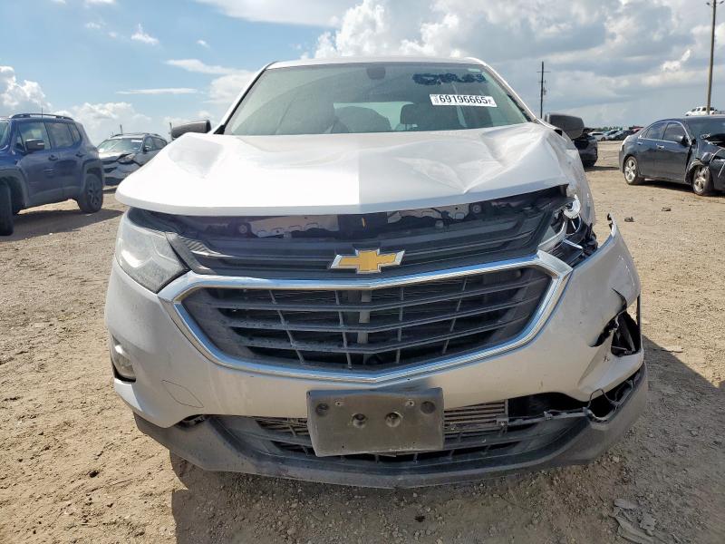 3GNAXHEV1JS578046 - 2018 CHEVROLET EQUINOX LS ვერცხლისფერი ფოტო 5