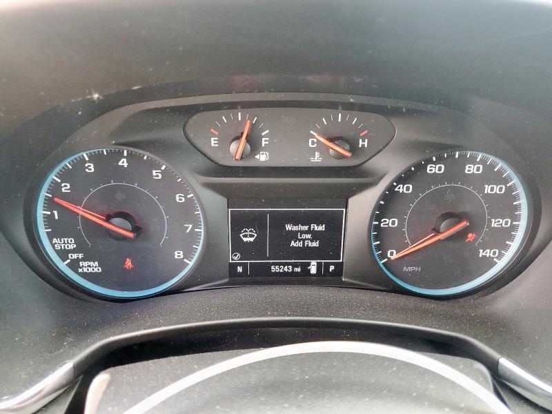 3GNAXHEV1JS578046 - 2018 CHEVROLET EQUINOX LS ვერცხლისფერი ფოტო 9