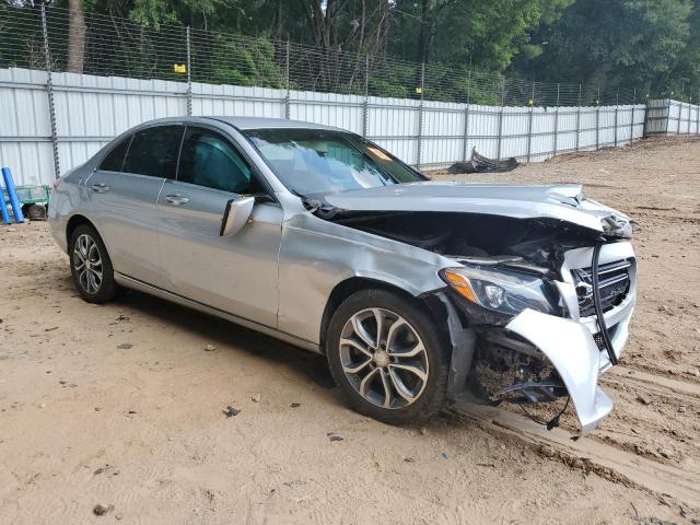 55SWF4KB9FU023333 - 2015 MERCEDES-BENZ C 300 4MATIC SILVER photo 4