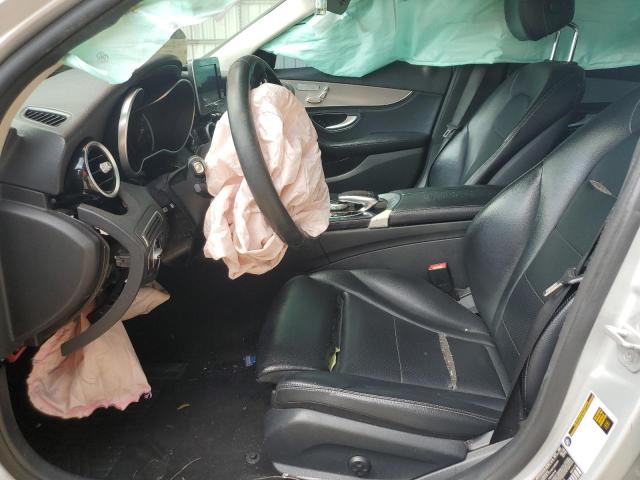 55SWF4KB9FU023333 - 2015 MERCEDES-BENZ C 300 4MATIC SILVER photo 7