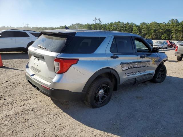 1FM5K8AB3NGA05220 - 2022 FORD EXPLORER POLICE INTERCEPTOR 银色 照片 3