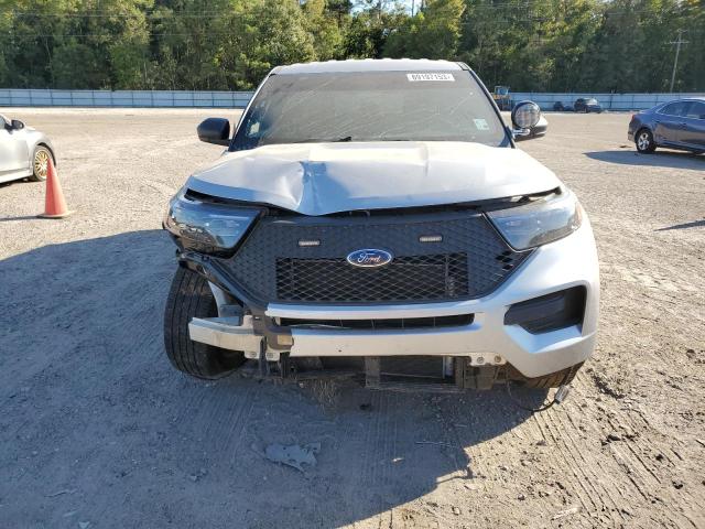 1FM5K8AB3NGA05220 - 2022 FORD EXPLORER POLICE INTERCEPTOR 银色 照片 5