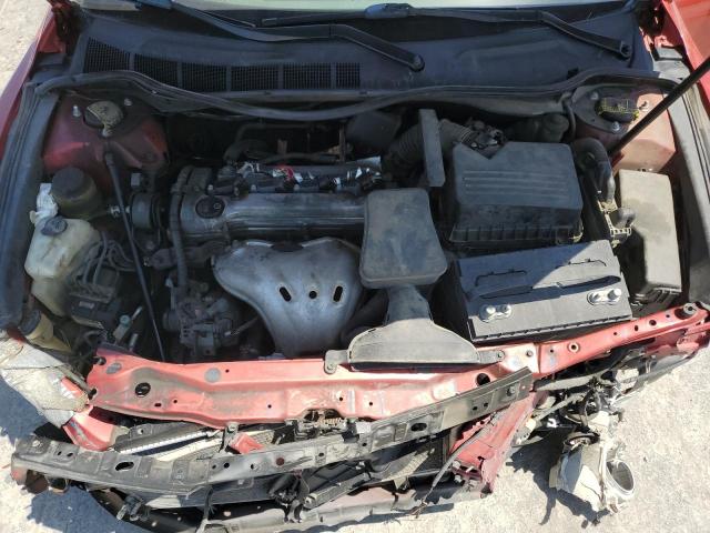 4T1BE46K68U213528 - 2008 TOYOTA CAMRY CE RED photo 11