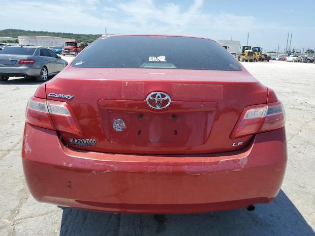 4T1BE46K68U213528 - 2008 TOYOTA CAMRY CE RED photo 6
