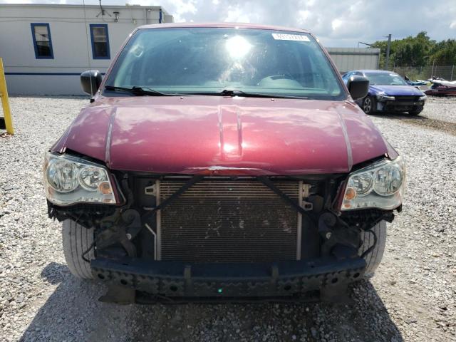 2C4RDGBG4JR137352 - 2018 DODGE GRAND CARA SE RED photo 5