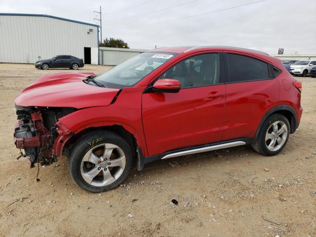 3CZRU5H70GM718224 - 2016 HONDA HR-V EXL RED photo 1