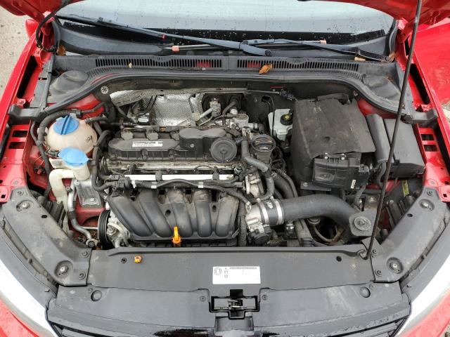 3VWLZ7AJ9BM351361 - 2011 VOLKSWAGEN JETTA SEL 红色 照片 11