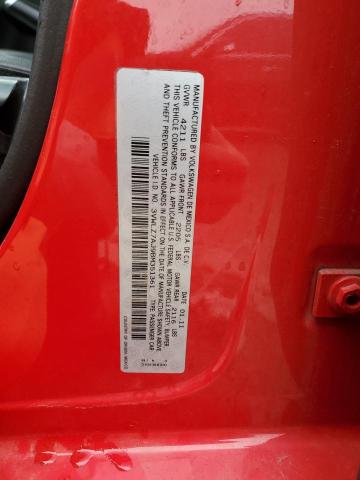3VWLZ7AJ9BM351361 - 2011 VOLKSWAGEN JETTA SEL 红色 照片 12