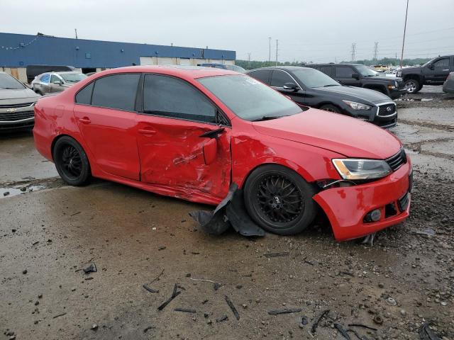 3VWLZ7AJ9BM351361 - 2011 VOLKSWAGEN JETTA SEL 红色 照片 4