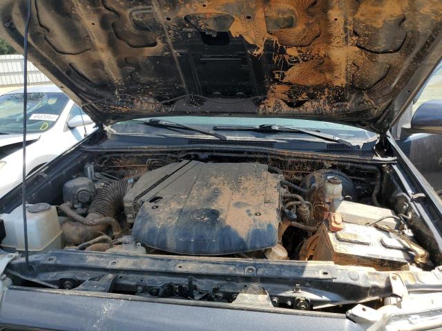 3TMJU4GN2FM190102 - 2015 TOYOTA TACOMA DOUBLE CAB PRERUNNER GRAY photo 11