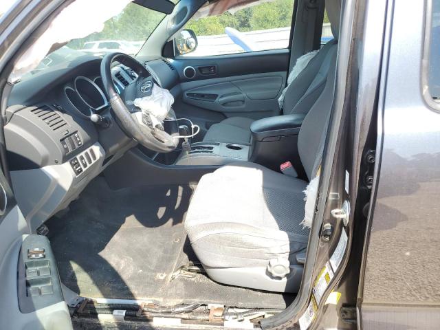 3TMJU4GN2FM190102 - 2015 TOYOTA TACOMA DOUBLE CAB PRERUNNER GRAY photo 7