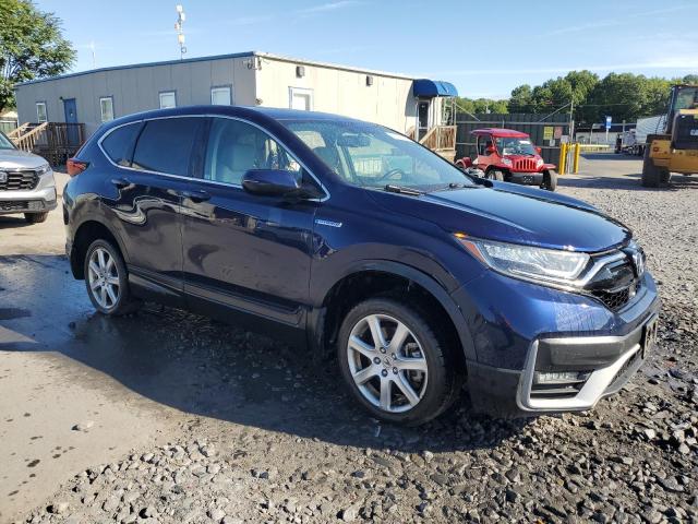 7FART6H85ME025791 - 2021 HONDA CR-V EXL BLUE photo 4