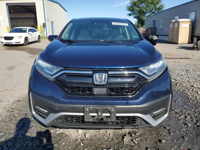 7FART6H85ME025791 - 2021 HONDA CR-V EXL BLUE photo 5