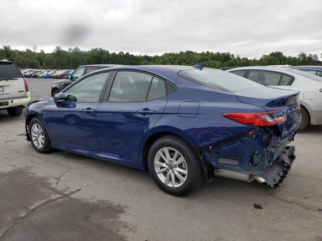 4T1DAACK5SU186434 - 2025 TOYOTA CAMRY XSE BLUE photo 2