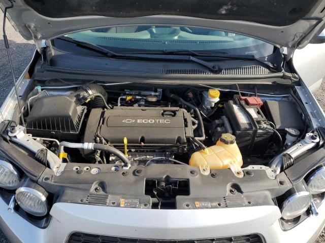 1G1JC5SH3C4198512 - 2012 CHEVROLET SONIC LT 银色 照片 11