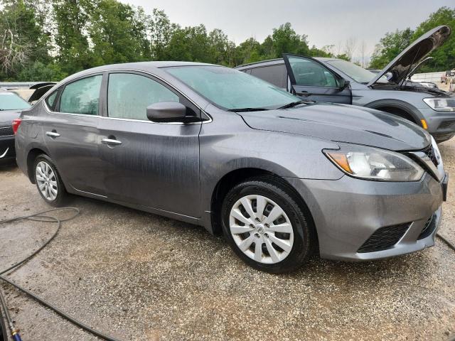 3N1AB7AP4KY253644 - 2019 NISSAN SENTRA S GRAY photo 4