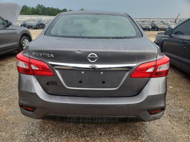 3N1AB7AP4KY253644 - 2019 NISSAN SENTRA S GRAY photo 6