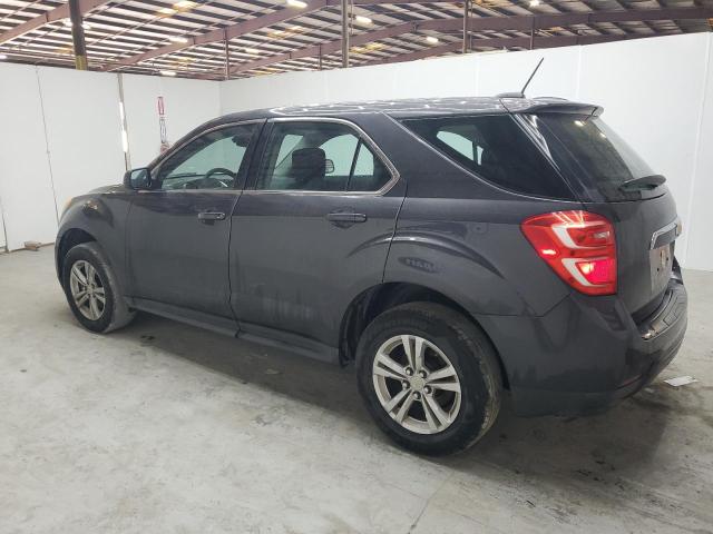 1GNALBEK5GZ100867 - 2016 CHEVROLET EQUINOX LS Grau Foto 2