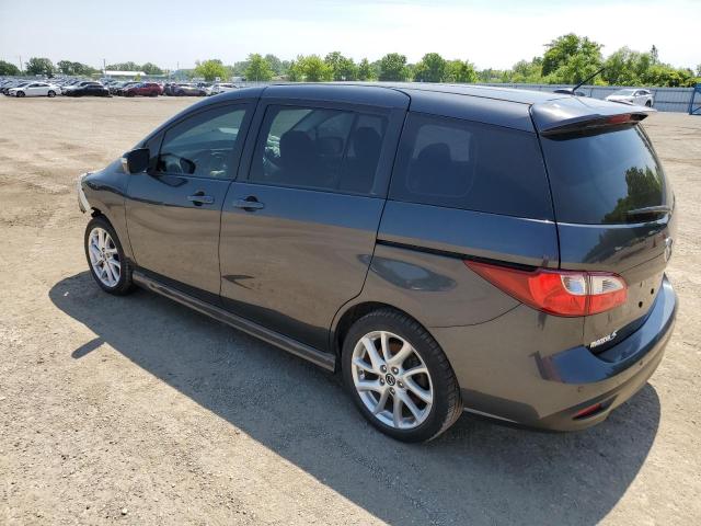 JM1CW2DL5F0186817 - 2015 MAZDA 5 GRAND TOURING GRAY photo 2