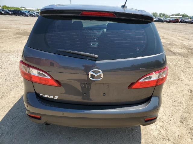 JM1CW2DL5F0186817 - 2015 MAZDA 5 GRAND TOURING GRAY photo 6