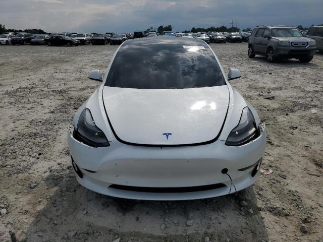 5YJ3E1EA8MF918723 - 2021 TESLA MODEL 3 WHITE photo 5