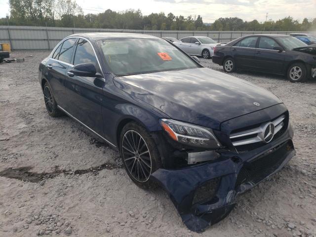 W1KWF8DB7MR625988 - 2021 MERCEDES-BENZ C 300 BLUE photo 4