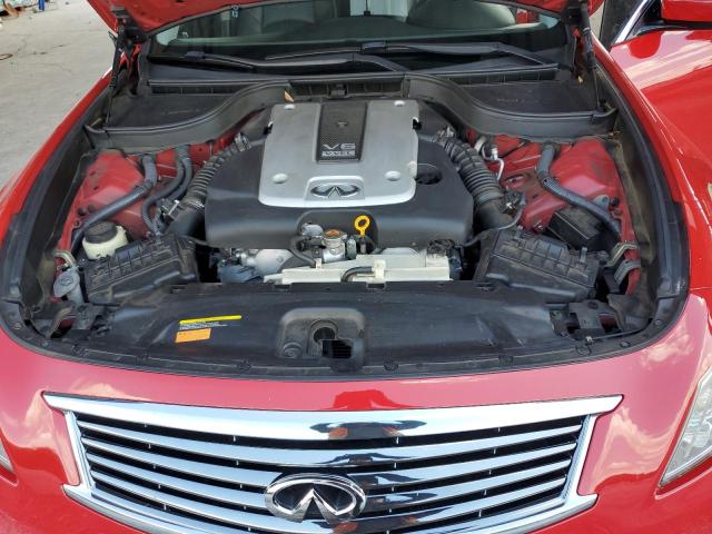 JN1CV6AP4DM302857 - 2013 INFINITI G37 BASE RED photo 11