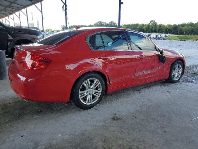 JN1CV6AP4DM302857 - 2013 INFINITI G37 BASE RED photo 3