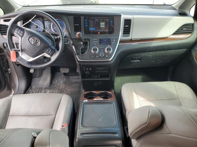 5TDDZ3DC4HS152661 - 2017 TOYOTA SIENNA XLE GRAY photo 8