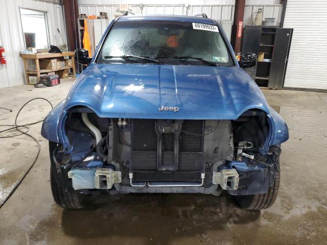 1J4GL58KX6W280230 - 2006 JEEP LIBERTY LIMITED BLUE photo 5