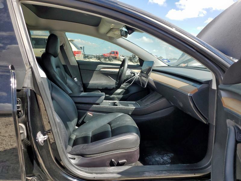 5YJ3E1EA8MF017285 - 2021 TESLA MODEL 3 BLACK photo 7