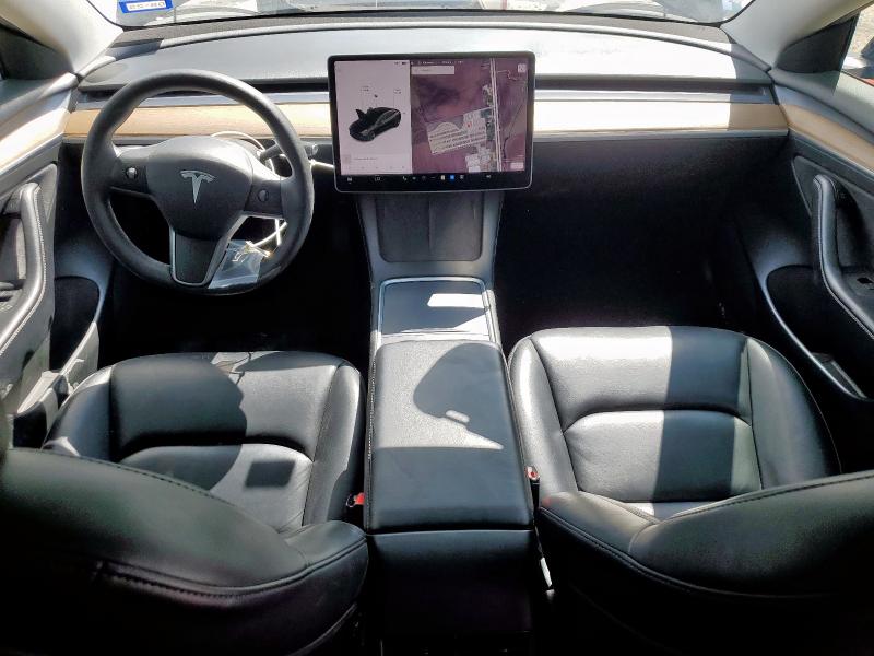 5YJ3E1EA8MF017285 - 2021 TESLA MODEL 3 BLACK photo 8