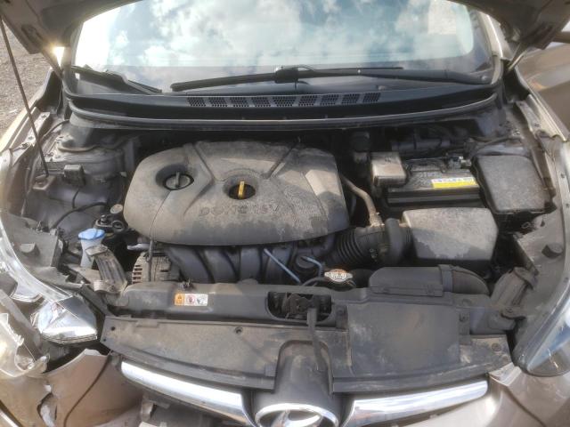 5NPDH4AE0GH680281 - 2016 HYUNDAI ELANTRA SE BROWN photo 11