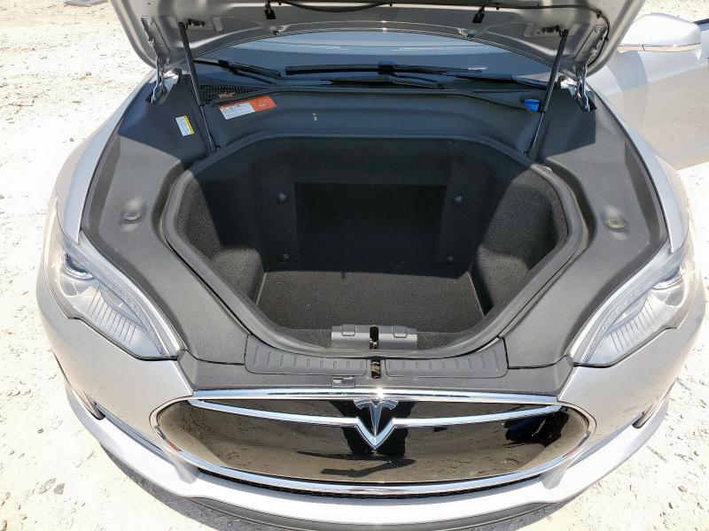 5YJSA1H16EFP35938 - 2014 TESLA MODEL S Արծաթագույն լուսանկար 11