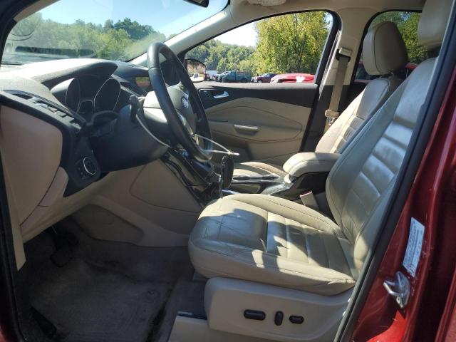 1FMCU9J93GUB10574 - 2016 FORD ESCAPE TITANIUM RED photo 7