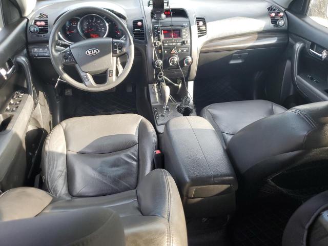 5XYKTDA26DG349414 - 2013 KIA SORENTO LX GRAY photo 8