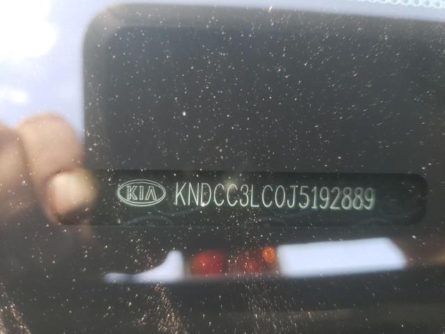 KNDCC3LC0J5192889 - 2018 KIA NIRO EX BLUE photo 12