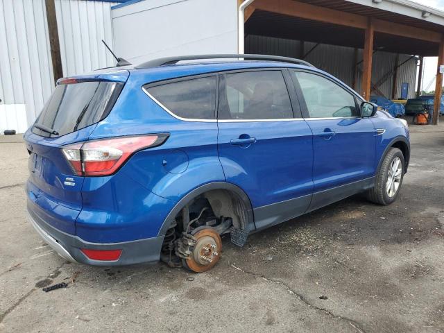 1FMCU9HD1JUB43493 - 2018 FORD ESCAPE SEL Көк фото 3