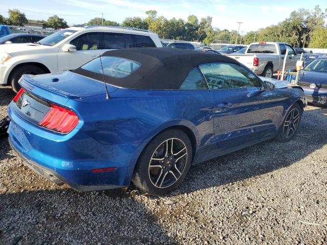 1FATP8UH0P5104157 - 2023 FORD MUSTANG BLUE photo 3