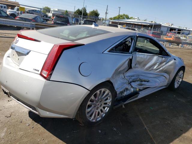 1G6DJ1E34C0148750 - 2012 CADILLAC CTS PERFORMANCE COLLECTION SILVER photo 3