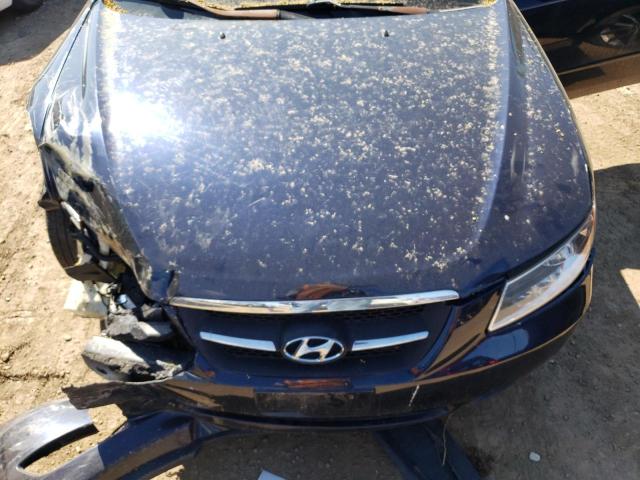 5NPEU46F97H158296 - 2007 HYUNDAI SONATA SE BLUE photo 11