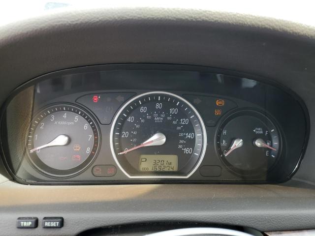 5NPEU46F97H158296 - 2007 HYUNDAI SONATA SE BLUE photo 9