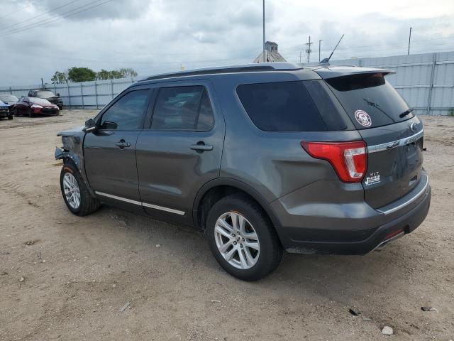 1FM5K8D87JGB30859 - 2018 FORD EXPLORER XLT Grau Foto 2