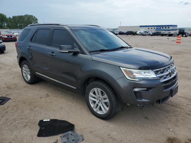 1FM5K8D87JGB30859 - 2018 FORD EXPLORER XLT Grau Foto 6