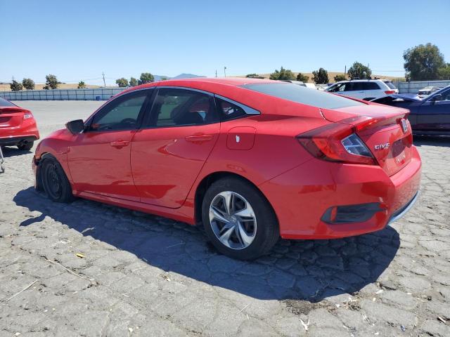 2HGFC2F62KH530463 - 2019 HONDA CIVIC LX RED photo 2