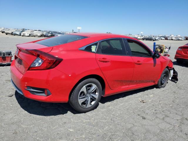2HGFC2F62KH530463 - 2019 HONDA CIVIC LX RED photo 3